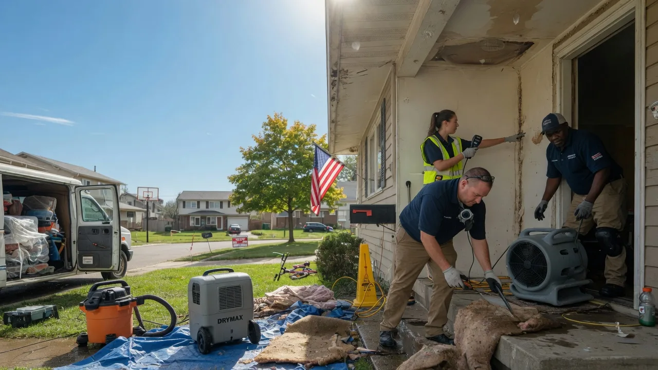 Water Damage Restoration in Como, MS near me